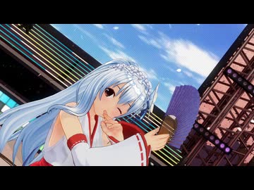 【COM3D2】清楚系巫女メイドさんで「さくらうららか、はらひらり」