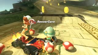 【#マリオカートワールド 】そこ突っかかるの？！【しゅたぽ日記 】