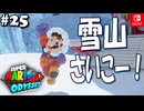 【髭帽実況25】さようなら雪国【スーパーマリオ オデッセイ】