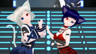 【MMD】HIMEHINA『バブリン』 / とま&迷子猫
