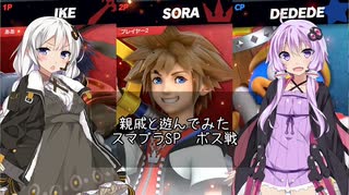 親戚と遊んでみた　スマブラSP ボス戦