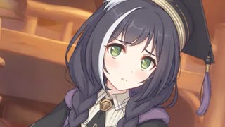 いきなりの卒業に名残惜しさや心残りで、しんみりしているキャルちゃん