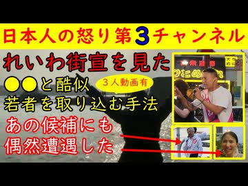 【れいわ新選組街宣が●●】手法が●●と酷似「神戸街宣に足を運んだ」立憲民主やチーム未来候補とも遭遇