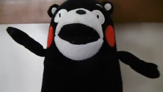 くまモンの頭がパーン！