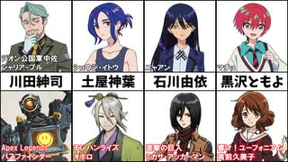 ジークアクス声優が演じた有名キャラクターまとめ【機動戦士Gundam GQuuuuuuX】