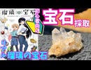 【鉱物採集】リアル瑠璃の宝石！ビギナー向けの宝石採集