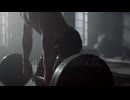 stock-footage-althletic-man-preparing-for-barrel