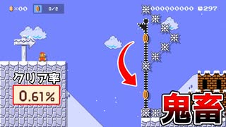 コイン2枚をひゅーひょい！【マリオメーカー2】