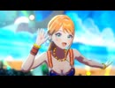 【学マスMV】「キミとセミブルー」 (ポニーテール 紫雲清夏 水着 Love & Joy SSR)【1080p60/4K HDR】