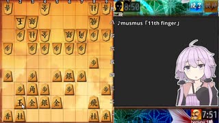 【将棋ウォーズ】級位者ゆかりが将棋を指すpart45【A.I.VOICE実況】