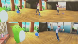 【デレステ】3Dコミュ「ラジオ体操第1・第2」（デレスポ版）個別視点同時中継