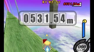 カービィのエアライド エアグライダー ロケットスター 531.54m