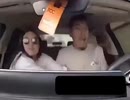 ホモと見る運転中の彼氏に抱き着いて車を事故らせる女