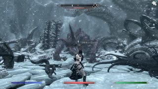 今さらスカイリム＃456　日本人作成の大型クエストMOD『Unslaad』⑩　凍てついた深淵　【Skyrim】