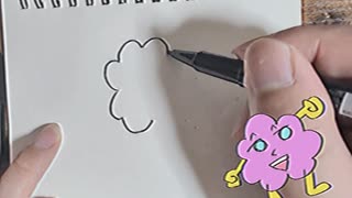 【初体験】第9個 絵描き歌を即興で作る□ぽこぴんちょぷぽぴんと100個の初体験