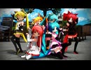 【MMD】エンヴィキャットウォーク【らぶ式】【ましろ式】