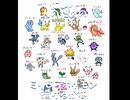 忙しい人のためのミリしらポケモン描いてみた