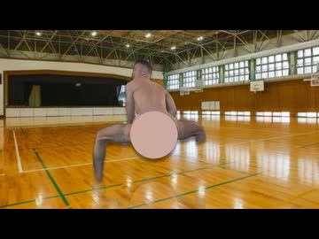 バスケ守備練習青年アキラ