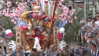 【博多祇園山笠】追い山笠ならし　今年の一番山笠は東流