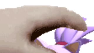推しをなでてみた