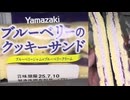 Yamazakiのブルーベリーのクッキーサンドを食べました。　#Yamazaki #ブルーベリー #クッキーサンド