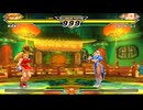 capcom vs snk 2　全女性キャラ　膝蹴り