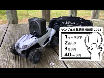 第一回ミニ四駆耐久レースシンプル車載動画杯「シンプル車載動画投稿祭2025」
