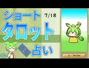 【7/18占い】ずんだもんのショートタロット占い【1日1枚タロット】【2025年版】