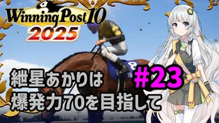 【WinningPost10_2025】紲星あかりは爆発力70を目指して part23 1980年②【A.I.VOICE実況】