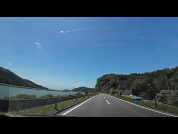 ドライブスポット　宮城県石巻市　北上川沿いの道　2024　0803