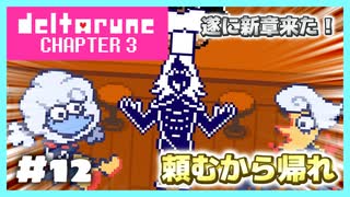 【実況】【DELTARUNE / チャプター３】 初見実況プレイ＃１２