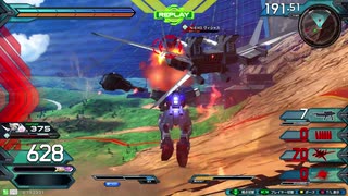 EXVS2OB　甘えた変形VS甘えたストライク視点5　オバブ