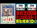 遊戯王 買取相場《63枚/1日》｜07月12日～07月13日 ＜20円以上騰落＞ #遊戯王OCG #デュエリストアドバンス #黒魔導HERO御巫