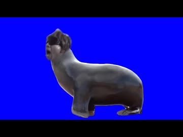 故郷の村を裸焼されるオットセイBB【BGM除去しただけ】