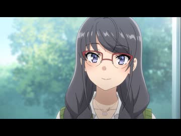 青春ブタ野郎はサンタクロースの夢を見ない　第2話　空気の味は何の味？