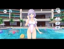 【ドルフィンウェーブ】久々利トモちゃんの競泳水着のコミュ&カフェ