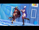 対魔忍MMD 秋山凜子と水城ゆきかぜ　バブリン