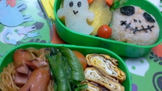 のまさんち「速攻！ハロウィン弁当♪【シマいリスのハロウィン2013】」