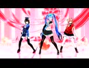 【MMD】かめりあ - ヒアソビ (feat. 初音ミク)で大人ミクさんらがダンス！！【初音ミク】【艦これ】【甘城ブリリアントパーク】