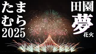 【2025】田園夢花火たまむら花火大会　スターマインダイジェスト