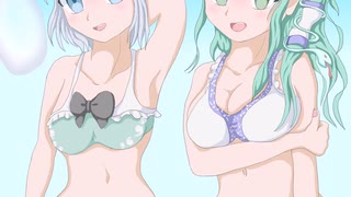 さなみょん、東方Project推しキャラのビキニ姿 BGM しっとりデザイアドライブ 東方アレンジ by ざわぴー様
