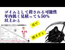ゴイムとして殺される可能性年内低く見積っても50％ 以上かと　#熱のない酷い咳　#ワクチンによる免疫力低下