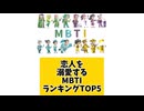 【MBTI】恋人を溺愛するMBTIランキングTOP5「こんなランキング見てみたい」と思う気になるランキングがあればコメント欄で教えてください□
