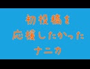 初投稿を応援したかったナニカ