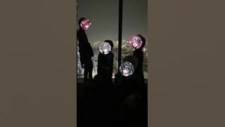 夜の事務所からメンバーを盗撮してみた