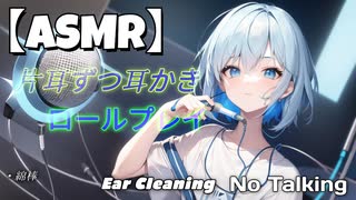 【ASMR/声なし】片耳ずつの耳かきロールプレイ［睡眠導入］