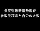 参院選最新情勢調査　参政党躍進と自公の大敗