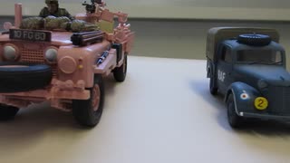 LAND ROVER PINK PANTHER 1/35 TAMIYA & BRITISH  LIGHT UTILITY CAR 10HP 1/48 TAMIYA 1/48 TAMIYA