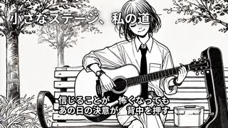 【Suno AI】小さなステージ、私の道【オリジナル曲】