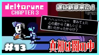 【実況】【DELTARUNE / チャプター３】 初見実況プレイ＃１３